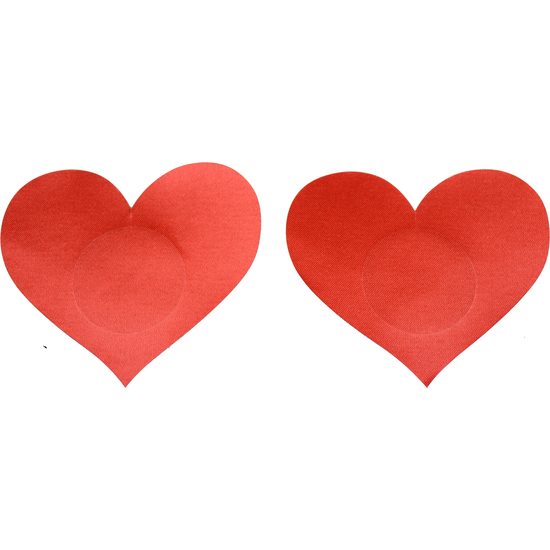 Cache-Tétons Bright Heart rouge
