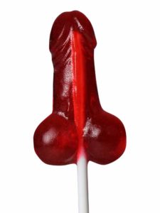 Bonbon Pénis Fraise Comestible Petit modèle
