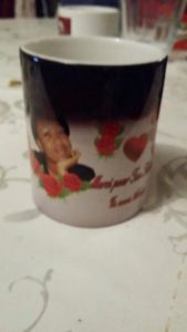 Tasse magique personnalisée