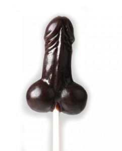 Bonbon Pénis Délicieux Chocolat Noir