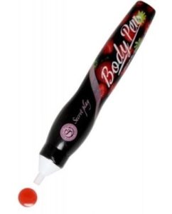 Body Pen Fraise- Peinture Corporelle Comestible