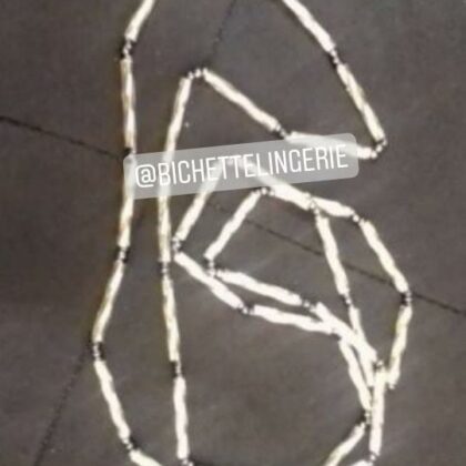 Ceinture de Perles Bine-Bine Argenté Piccola