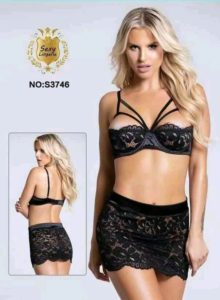 Sexy Set Ensemble Noir Taille L