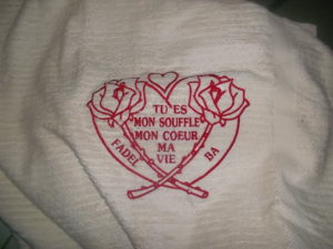 Peignoir Personnalisé