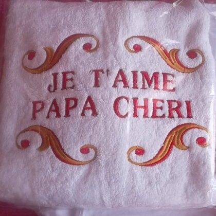 Serviette Personnalisée