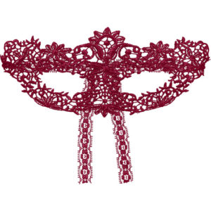 Masque « Mystère » Rouge