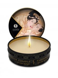 Mini Bougie de Massage Shunga Vanille 30 ml
