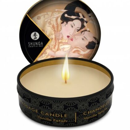 Mini Bougie de Massage Shunga Vanille 30 ml