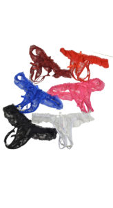 String Fendu à perles – Taille S/M et M/L