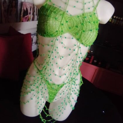 Nuisette Tricotée Aby Vert Ditakh