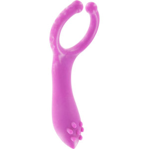 Anneau Vibrant Pénien + Stimulateur Clitoridien – 2 en 1 pour Couple
