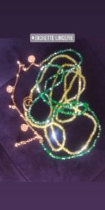 Ceinture en perles/ Bine-Bine Binta Shine