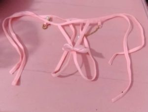 String Ouvert « Diaroul Simmi » Rose