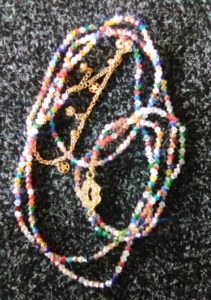 Ceinture en perles/ Bine-Bine Binta Ndiakhass