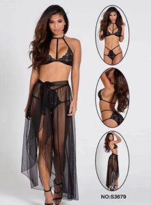 Hot Ensemble Sexy Black