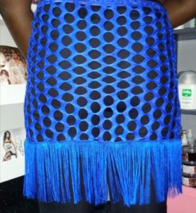Petit Pagne Maxi Effet Bonbon Bleu