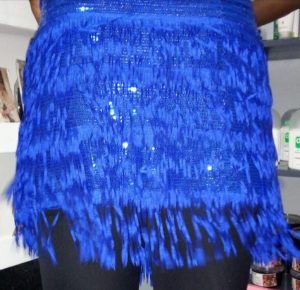 Petit Pagne Maxi Effet Vroudjj Bleu