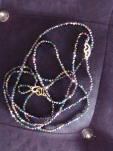 2 Ceintures en perles/ Bine-Bine Amy Shine