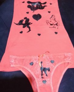 Ensemble Kamasutra Rose Taille Standard
