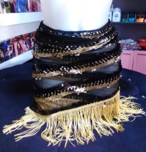 Petit Pagne Maxi Effet Black & Gold Satisfaction
