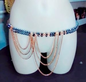 Ceinture en Perles/ Ferr/ Dial-Diali Ba*se-moi