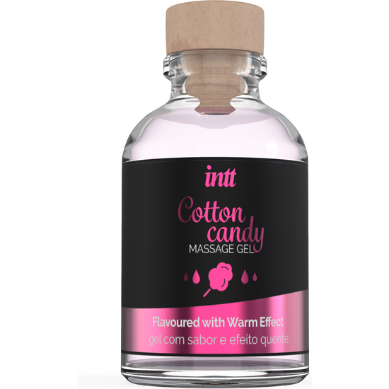 Huile de Massage Chauffante Comestible Intt Cotton Candy 30 ml