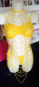 Nuisette Tricotée Aby Jaune