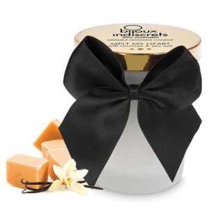 Bougie de Massage Caramel Doux Comestible Bijoux Indiscrets