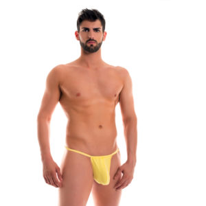 String pour Homme Jaune Taille M