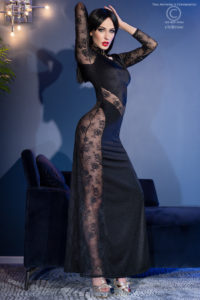 Chilirose Robe Longue Elégante  Cocktail Dress M