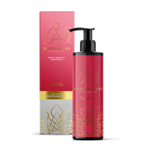 BodyGliss Huile de massage Soyeuse Pétales de Rose 150ml