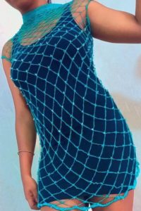 Nuisette Tricotée Ramses Bleu