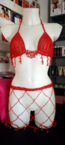 Nuisette Tricotée Thiaat Rouge