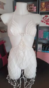 Nuisette Tricotée Arame Blanc