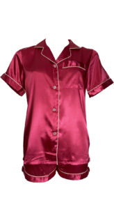 Pyjashort Satin Rose
