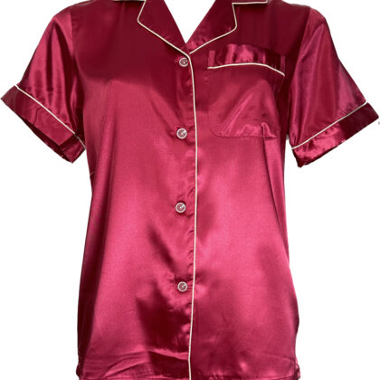 Pyjashort Satin Rose