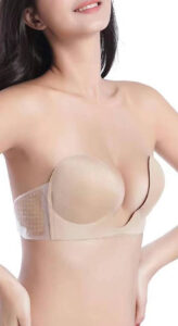 Soutien-gorge Adhesifs sans Bretelles pour  Dos nu et Décolleté