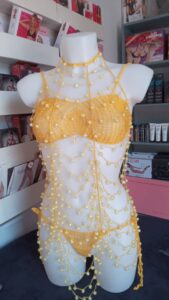 Nuisette Tricotée Aby Orange