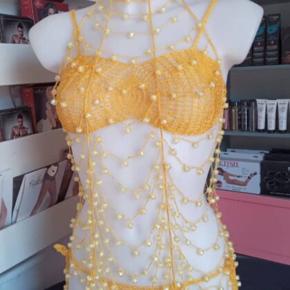 Nuisette Tricotée Aby Orange