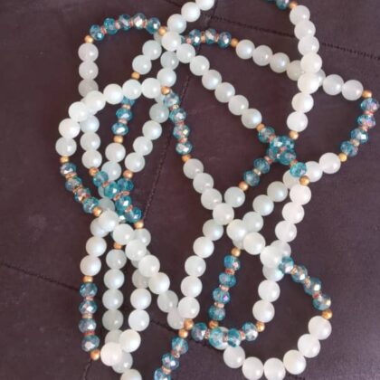 2 Ceintures en Perles - Ferr Bu Didj Bi Émoi Blu Blu