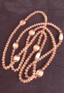 2 Ceintures en perles / Ferr/ Dial-Diali Gouro Or