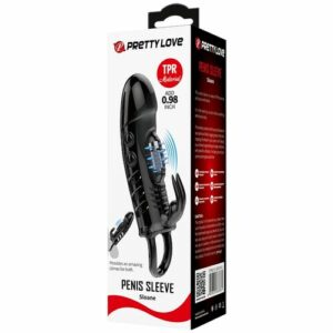 Pretty Love - Manchon Vibrant avec Stimulateur Clitoris Sloane +